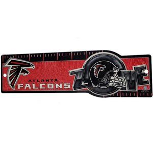 Vintage NFL Atlanta Falcons Zone Sign